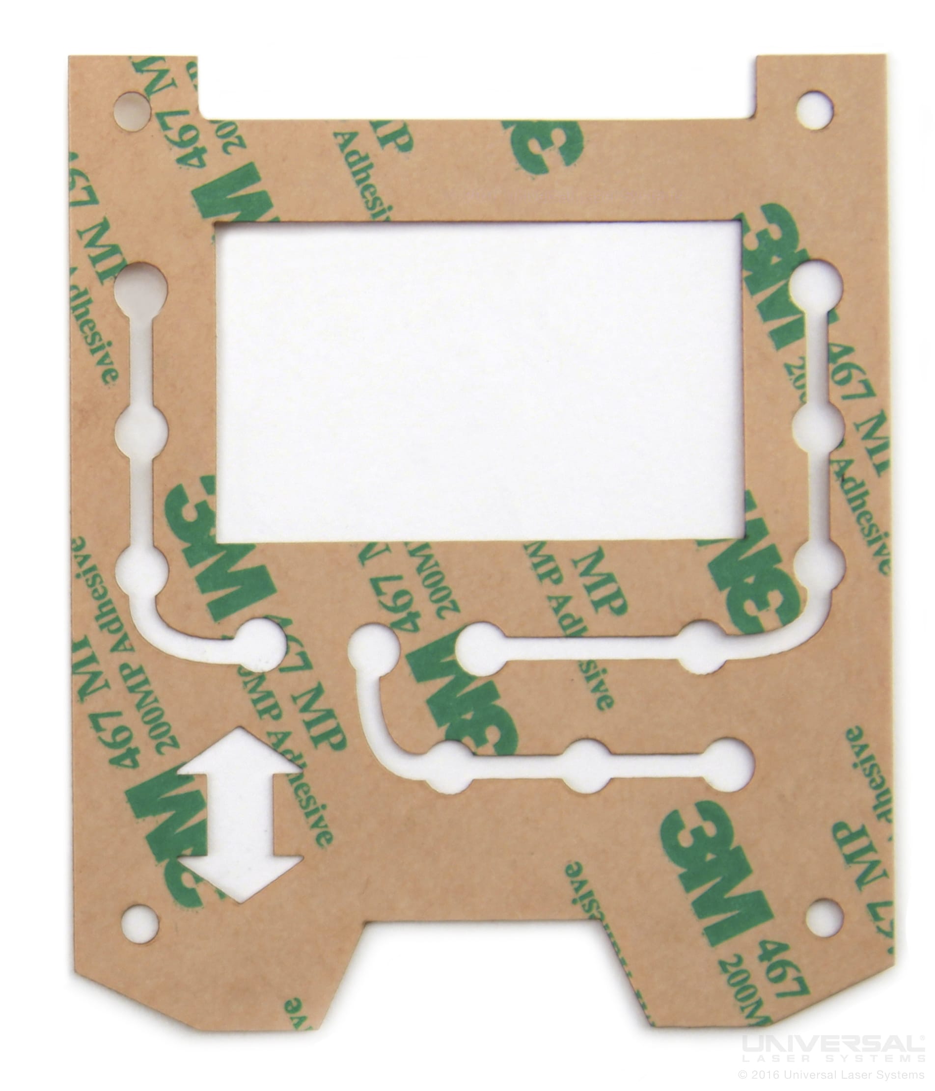 Membrane Switch Spacer Laser Cutting with a 10.6 micron CO<sub>2</sub> Laser