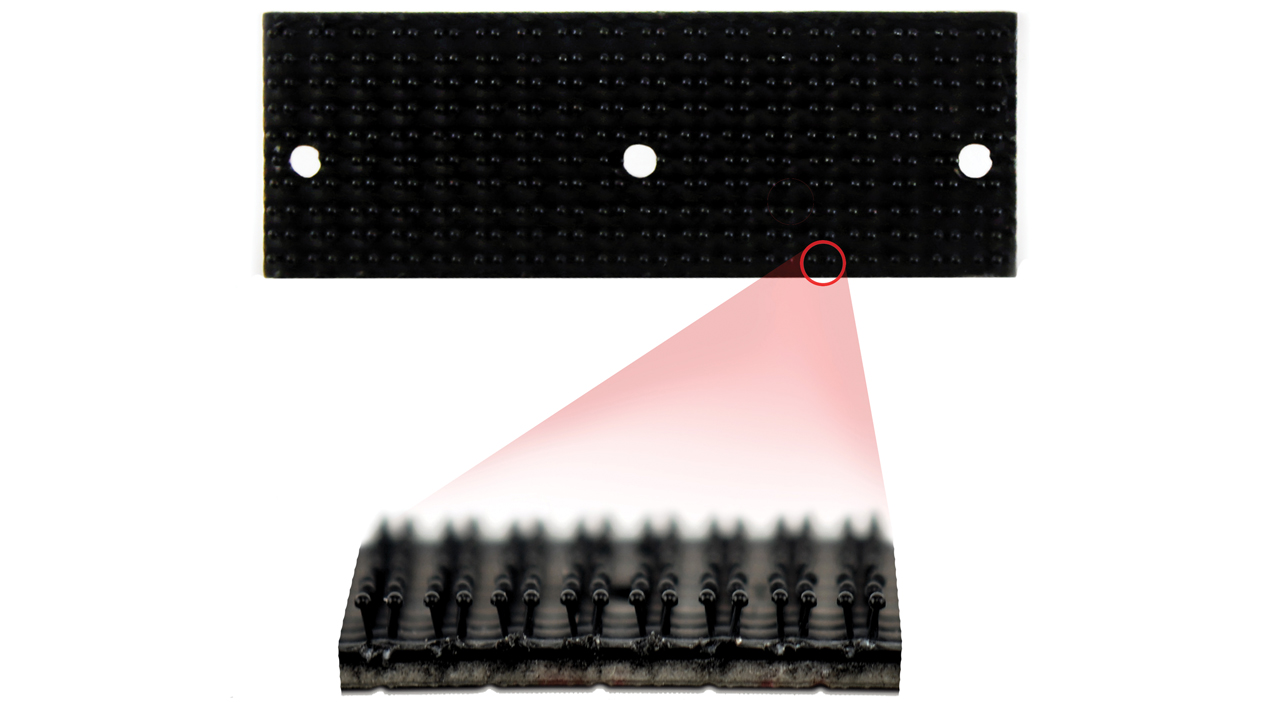Laserschneiden von wiederverschließbaren 3M Befestigungssystemen™ mit einem 10,6 µm CO<sub>2</sub> Laser