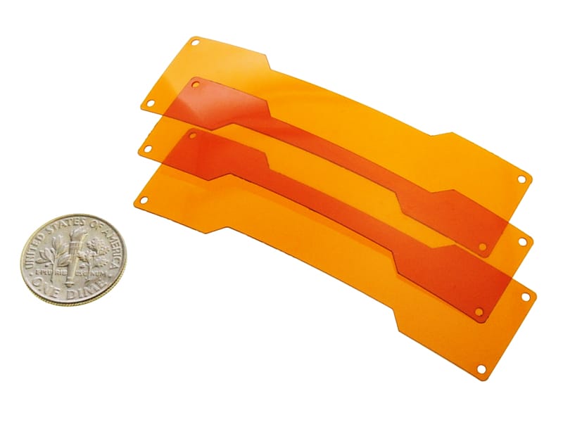 Kapton®激光切割成电气线路热防护片