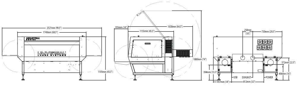 Universal 150W, Laser Cutting Shop, Resources